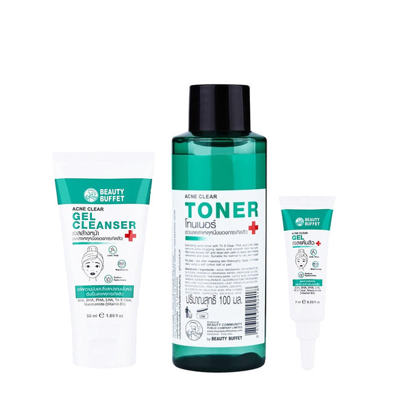 [Clearance] Beauty Buffet Acne Clear Routine