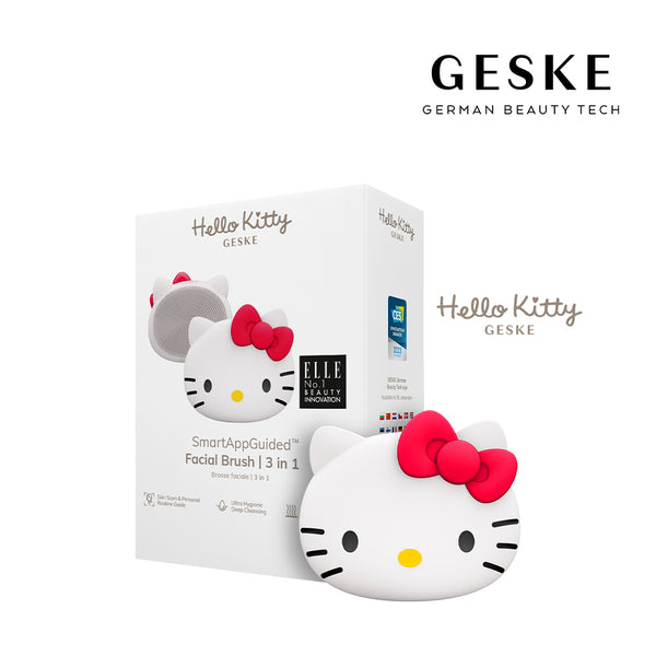 GESKE Facial Brush | 3 in 1 - Hello Kitty (Starlight)