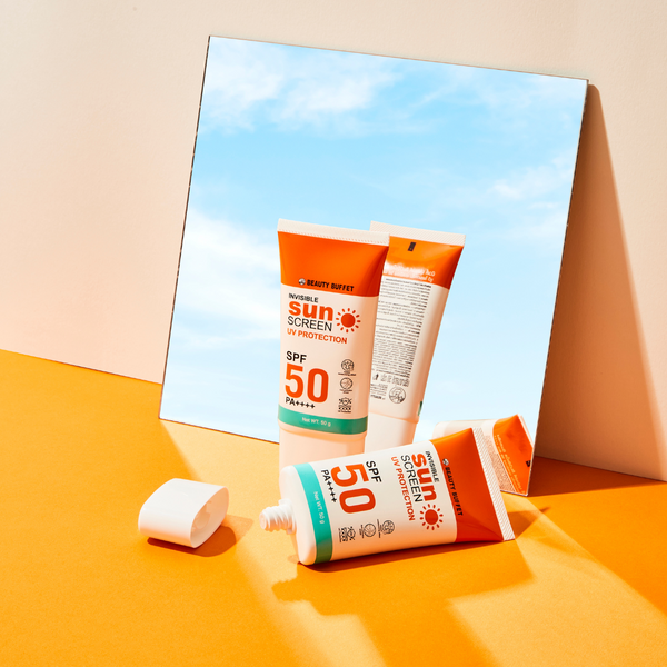 (Buy 1 Free 1) BEAUTY BUFFET INVISIBLE SUNSCREEN SPF 50 PA++ *Exp 02/2026