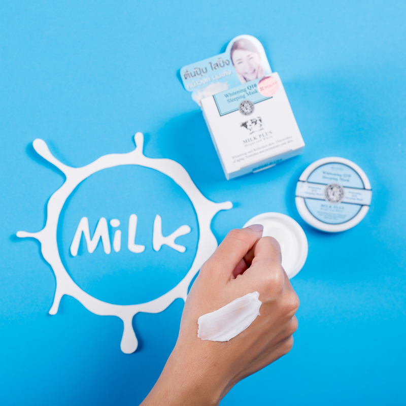 SCENTIO Milk Plus Brightening Q10 Sleeping Mask *Exp 05/2026