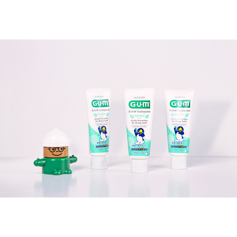 GUM Kids 7-12 Years Old Oral Care Pack