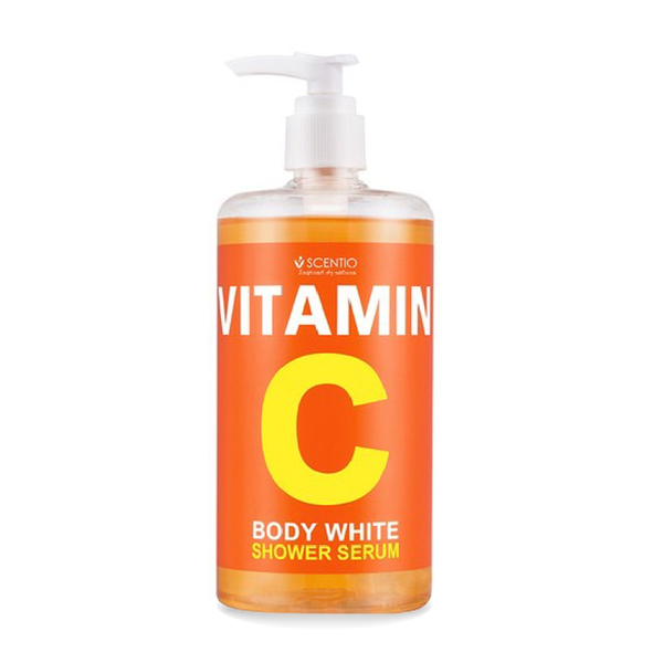 (Buy 1 Free 1) SCENTIO Vitamin C Body White Shower Serum (450ml)  *Exp: 10/2024