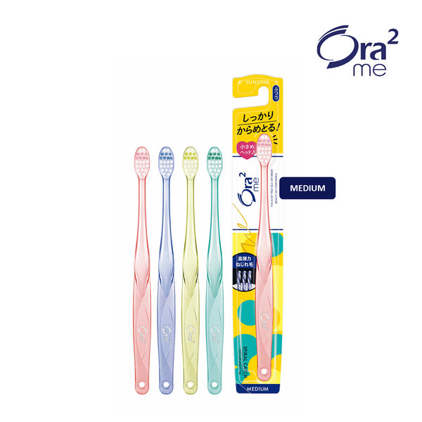 ORA2 ME Spiral Catch Compact Head Toothbrush Medium (Single / Value Pack)