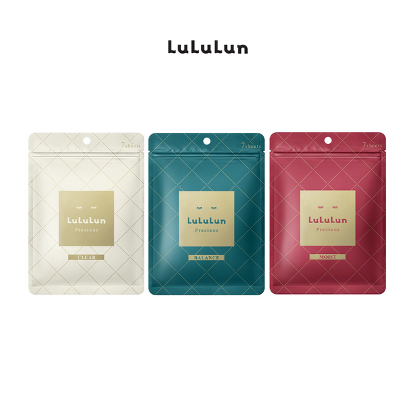 LuLuLun Precious Face Mask - 7 Sheets [3 Types To Choose]