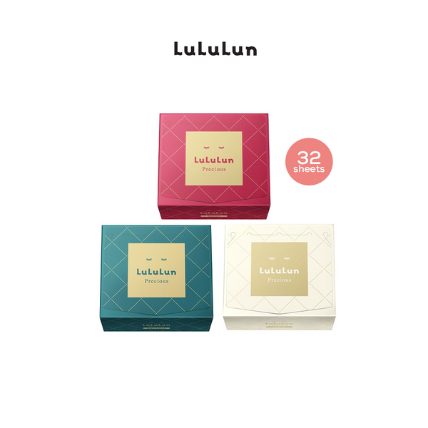 LuLuLun Precious Face Mask - 32 Sheets [3 Types To Choose]