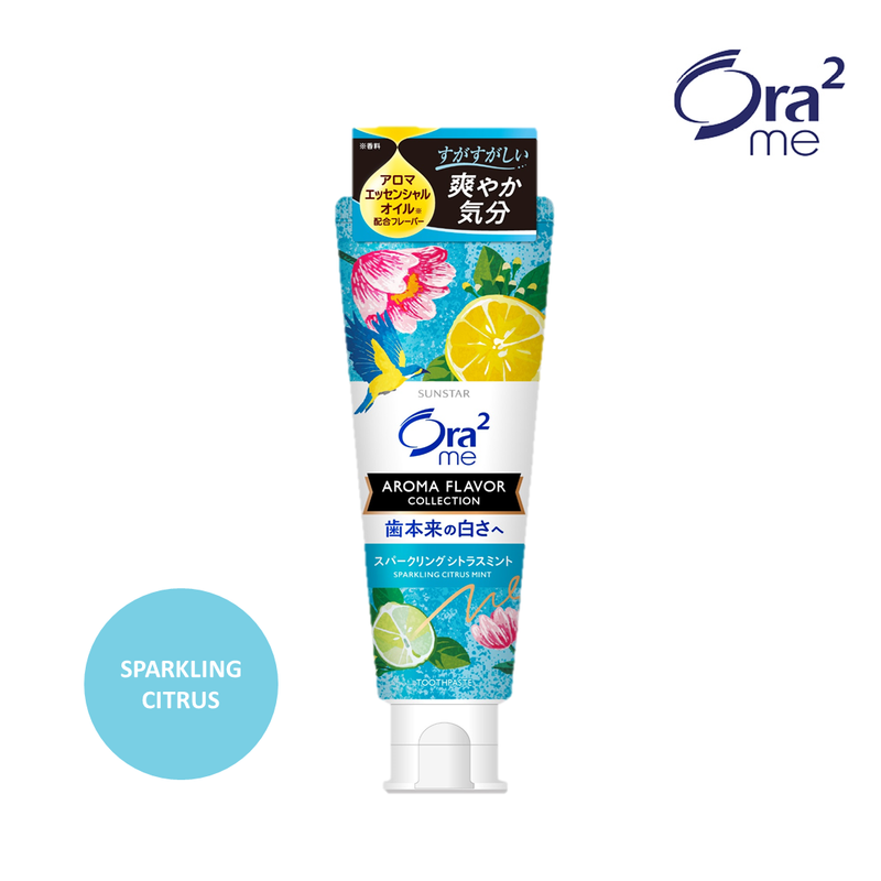 Ora2 Me Aroma Flavor Collection Toothpaste Sparkling Citrus Mint Packshot