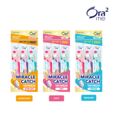 ORA2 ME Miracle Catch Compact Head Toothbrush Value Pack (Ultra-Soft / Soft / Medium)