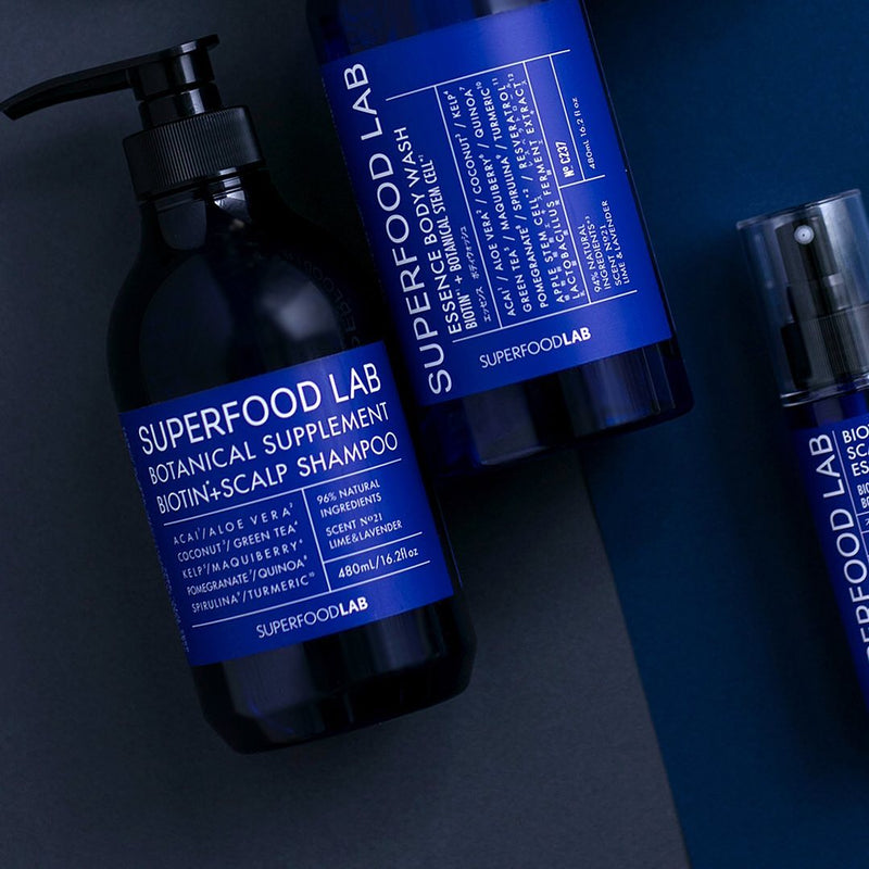 SUPERFOOD LAB Biotin + Scalp Shampoo (480g)