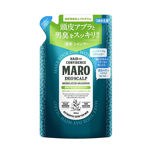 MARO Deo Scalp Shampoo Refill Pack (400ml)